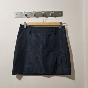 Beanpole Korean Womens Active Golf Navy Mini Skirt Skort Semi Pleated Size Small